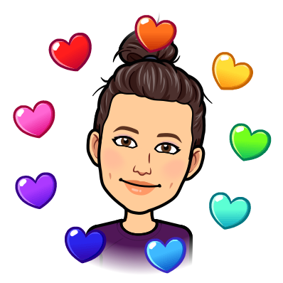 image of Ms. Abbott bitmoji with heart color wheel
