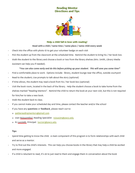 tips for reading mentors tips for reading mentors